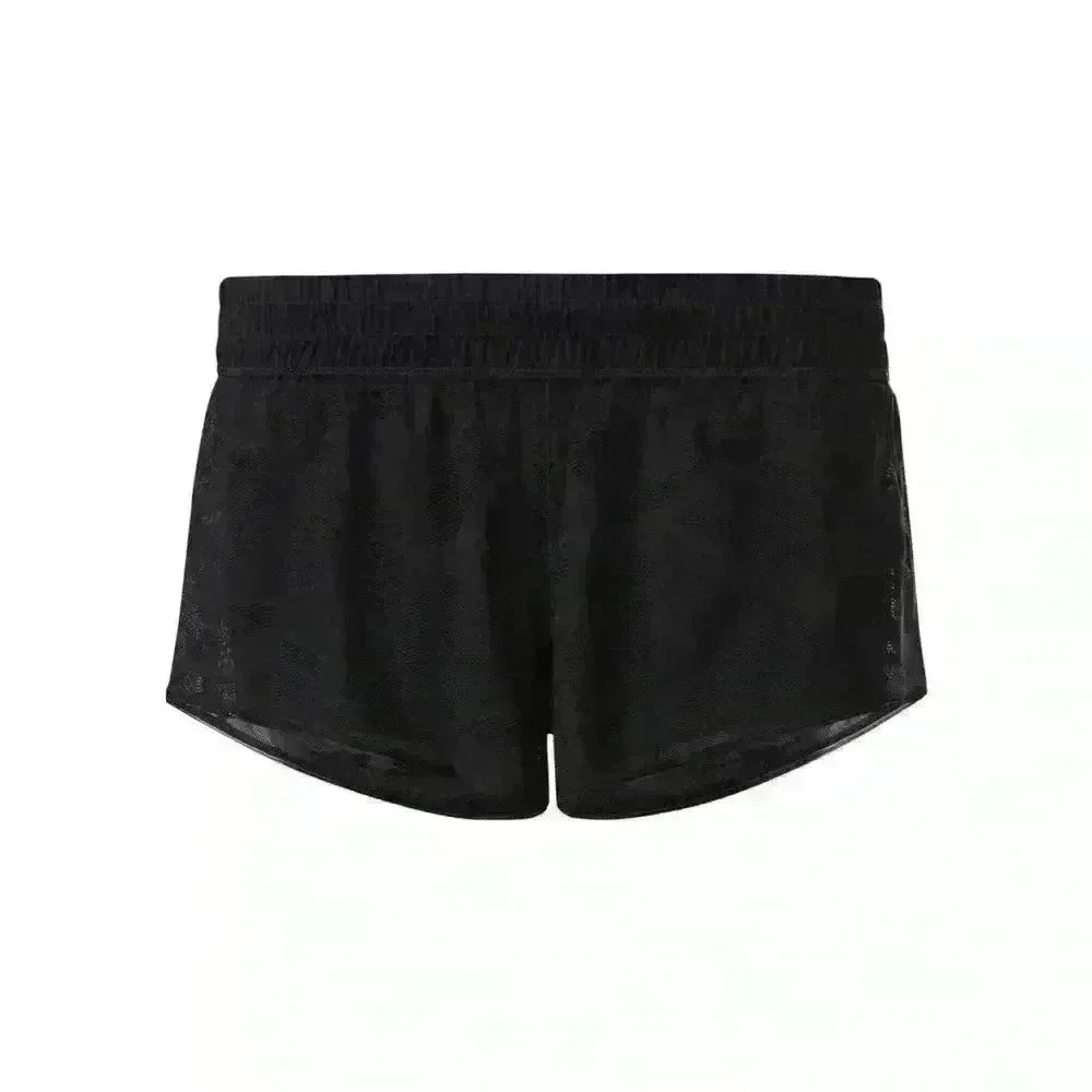 Lululemon City Sky Run By Short-Black-size 10